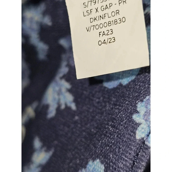 Gap x LoveShackFancy Canvas Floral Tote Bag Shopper +Free Bonus Gift - Picture 9 of 9